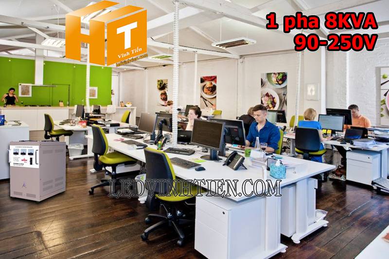 ứng dụng của ổn áp Robot Classy 1 pha 8KVA tại vĩnh tiến