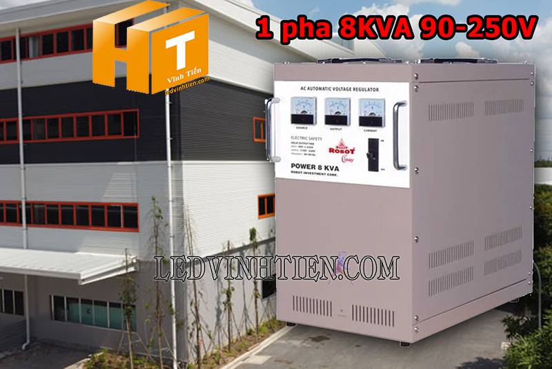 ứng dụng của ổn áp Robot Classy 1 pha 8KVA loại tốt tại vĩnh tiến