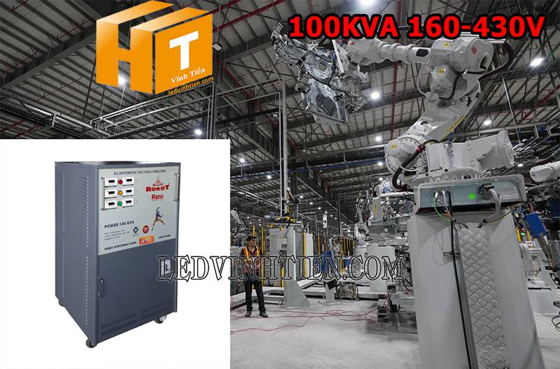 ứng dụng của ổn áp Robot Reno 3 pha 100KVA chất lượng cao