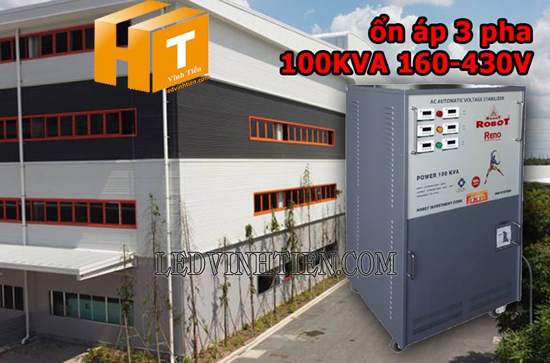 ứng dụng của ổn áp Robot Reno 3 pha 100KVA chất lượng cao