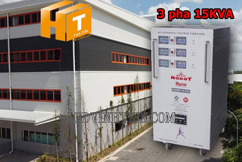 ứng dụng của ổn áp Robot Reno 3 pha 15KVA