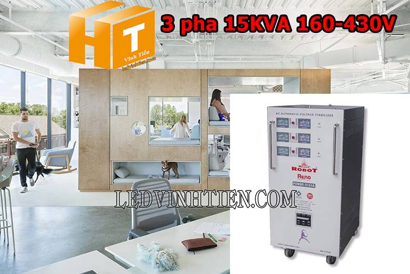 ứng dụng của ổn áp Robot Reno 3 pha 15KVA chất lượng cao