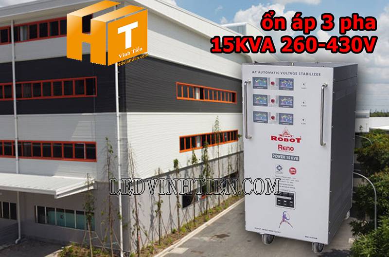 ứng dụng của ổn áp Robot Reno 3 pha 15KVA giá rẻ