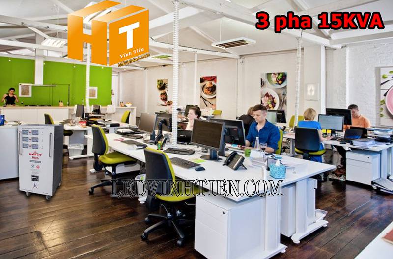 ứng dụng của ổn áp Robot Reno 3 pha 15KVA