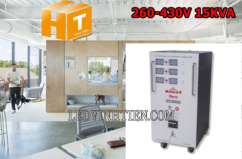 ứng dụng của ổn áp Robot Reno 3 pha 15KVA chất lượng cao