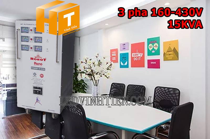 ứng dụng của ổn áp Robot Reno 3 pha 15KVA hàng chính hãng