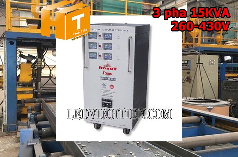ứng dụng của ổn áp Robot Reno 3 pha 15KVA tại vĩnh tiến