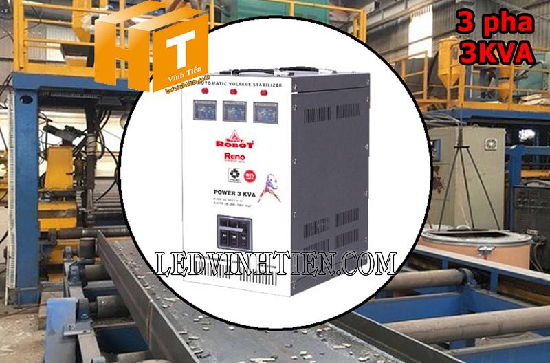 ứng dụng của ổn áp Robot Reno 3 pha 3KVA