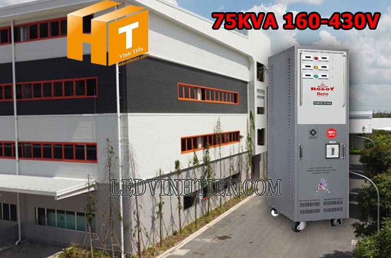 ứng dụng của ổn áp Robot Reno 3 pha 75KVA