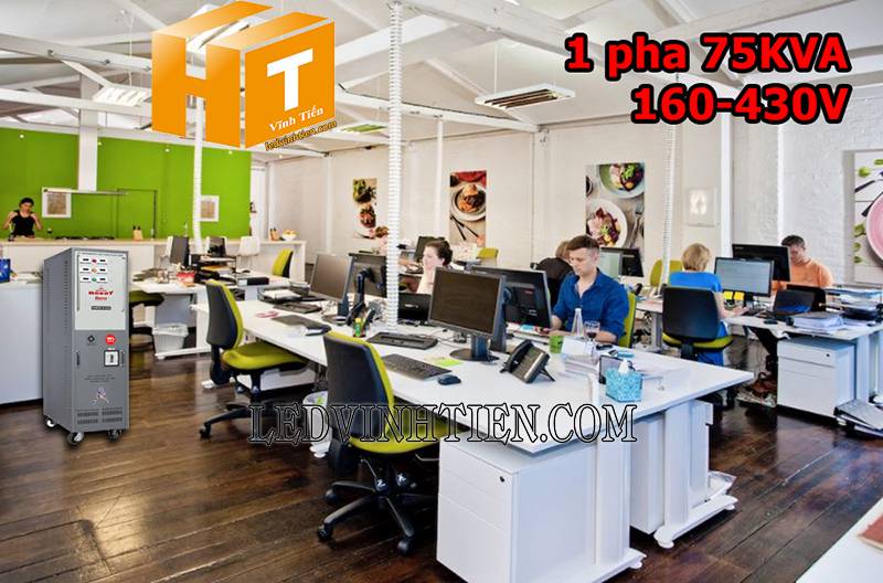 ứng dụng của ổn áp Robot Reno 3 pha 75KVA chính hãng