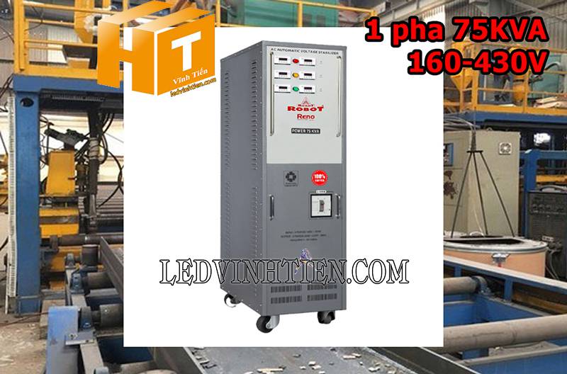 ứng dụng của ổn áp Robot Reno 3 pha 75KVA tại vĩnh tiến