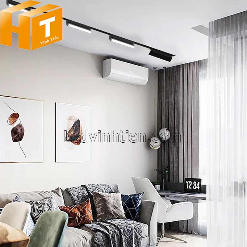 Đèn led thanh ray nam châm loại tốt