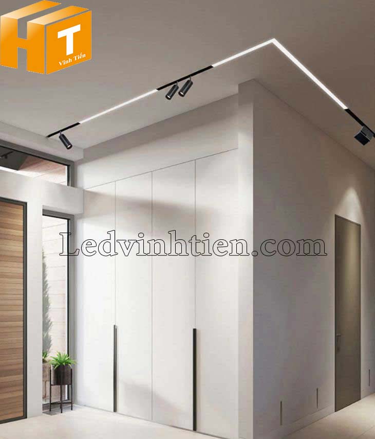 Đèn led thanh ray nam châm