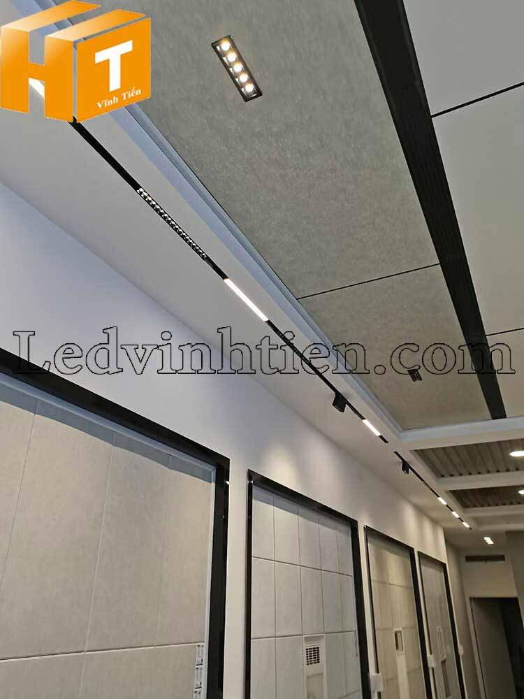 Đèn led thanh ray nam châm giá rẻ