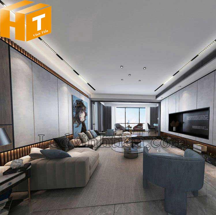 Đèn led thanh ray nam châm được bán tại cty Vĩnh Tiến