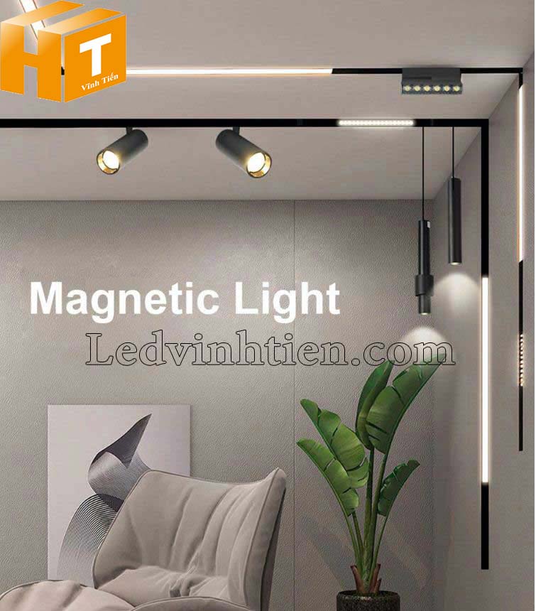 Đèn led thanh ray nam châm giá rẻ tại phú yên