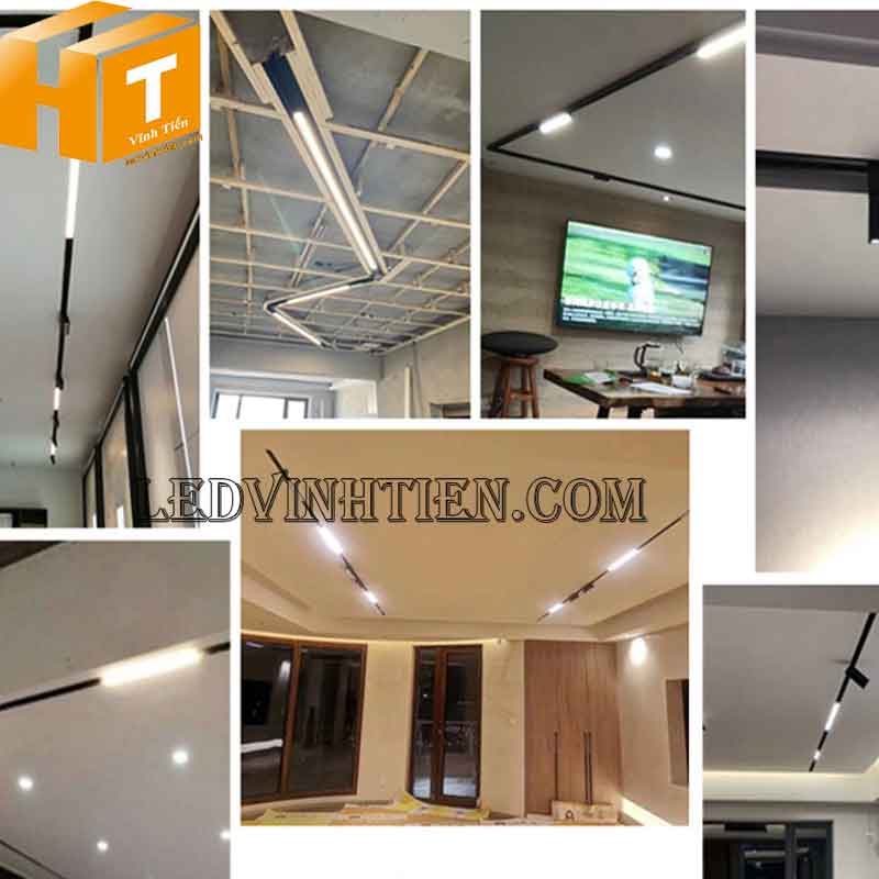Bán đèn rọi ray nam châm tại ledvinhtien.com
