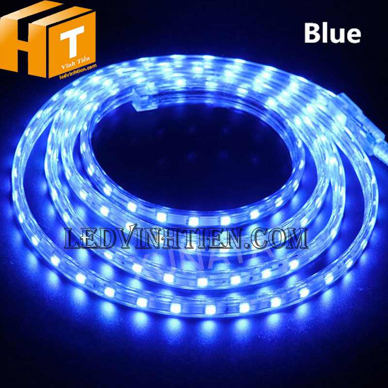 Đèn LED dây ngoài trời 72 chip LED Nanoco màu xanh dương