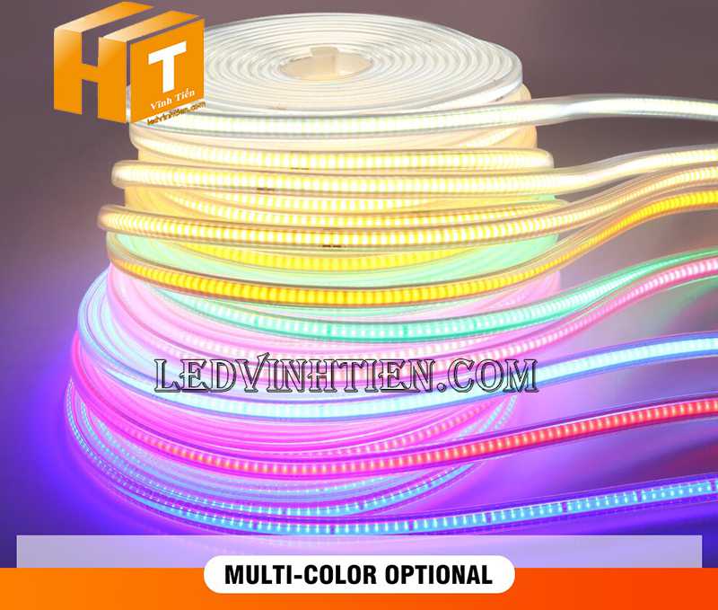 Đèn led dây COB 220V RGB