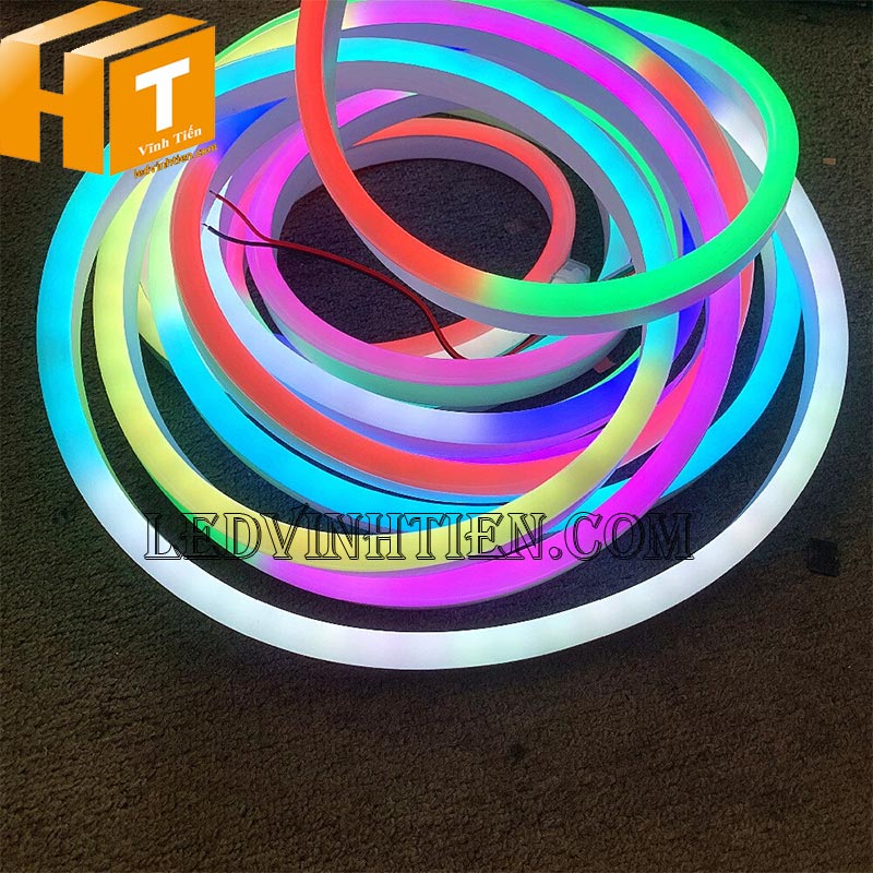 Đèn LED dây neon Flex 220V cuộn 100m đủ màu giá rẻ