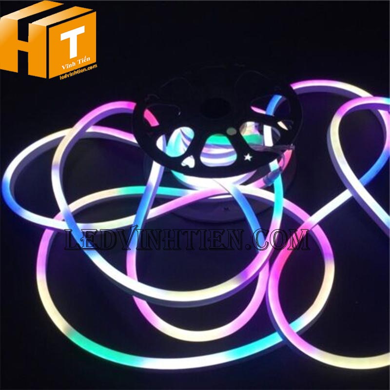 Đèn LED dây neon Flex 220V cuộn 100m đủ màu loại tốt