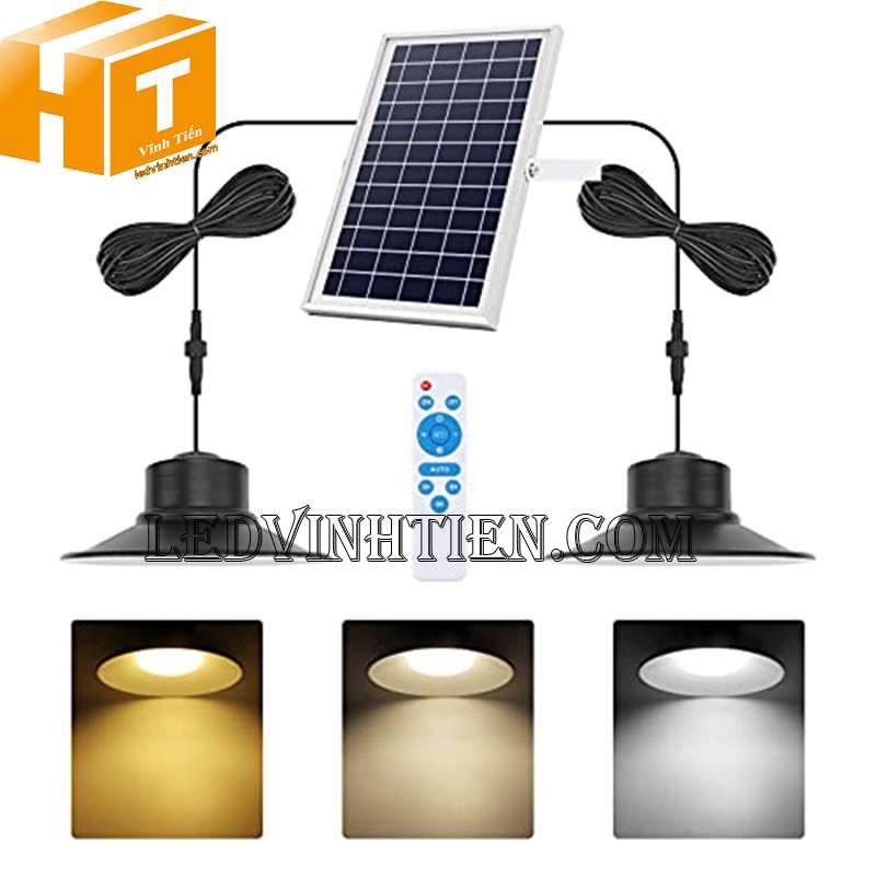 Đèn led nhà xưởng năng lượng mặt trời 100w siêu sáng