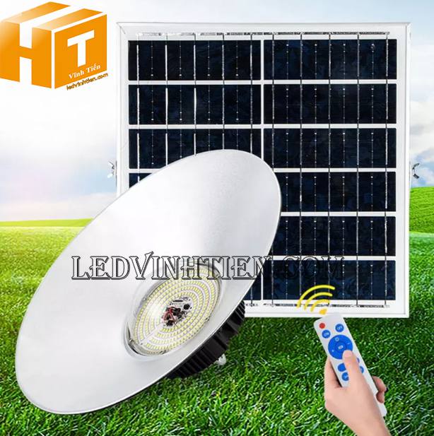Phân phối đèn led nhà xưởng năng lượng mặt trời 100w tại HCM