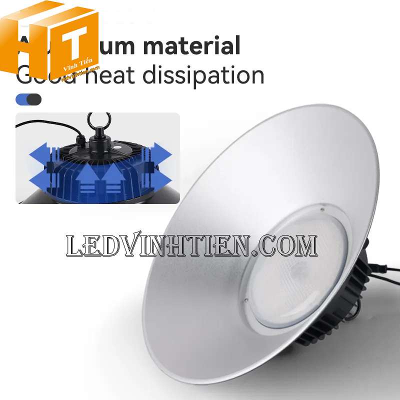Phân phối đèn led nhà xưởng năng lượng mặt trời 300w tại Phú Yên