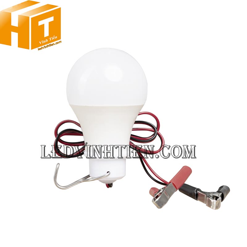 Phân phối sỉ Bóng Đèn LED Búp dùng Bình Ắc Quy 12V - 24V DC