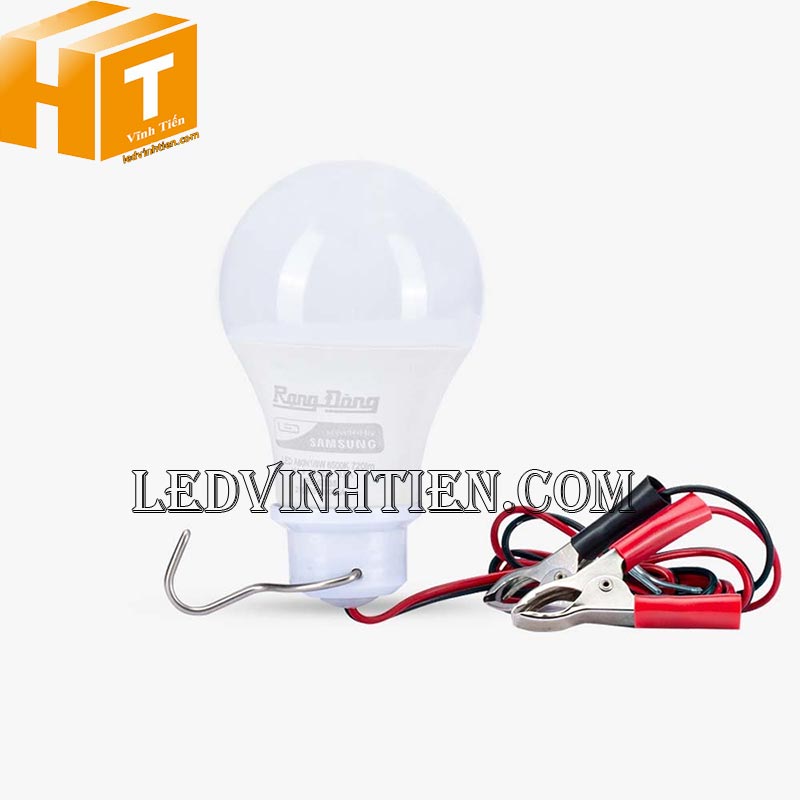 Bóng Đèn LED Búp Rạng Đông sạc bình