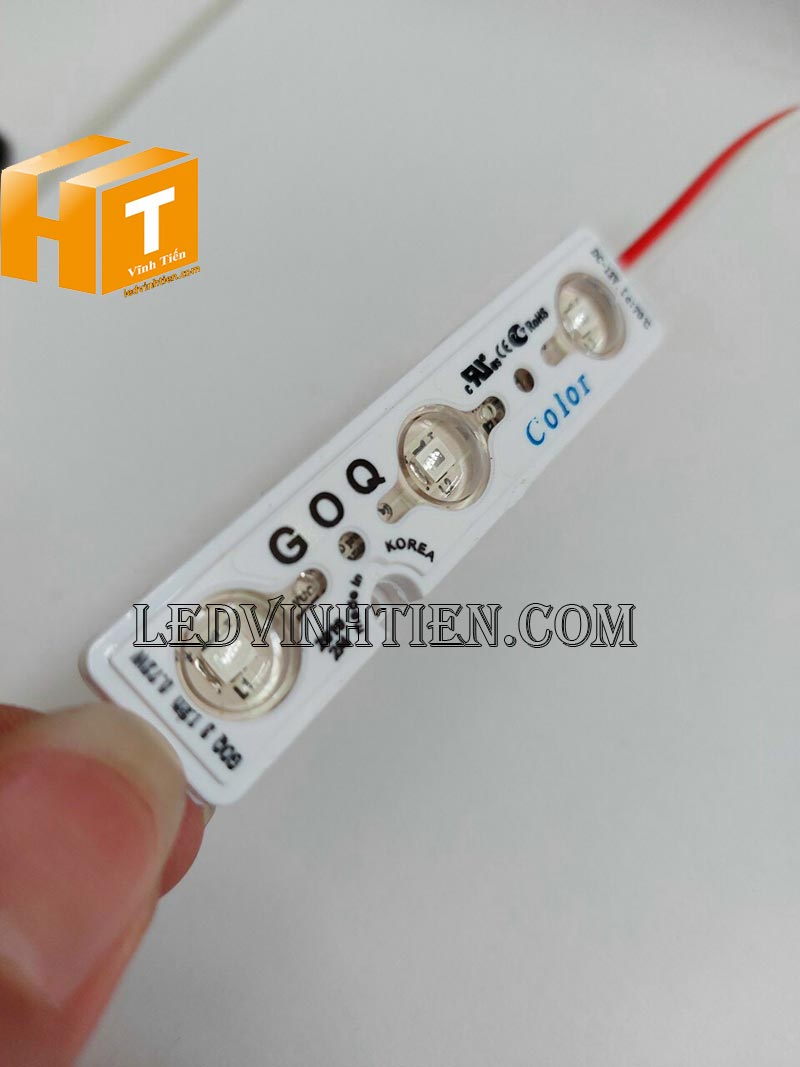 Led hắt 3 bóng GOQ chips led 2835 Hàn Quốc, Korea 