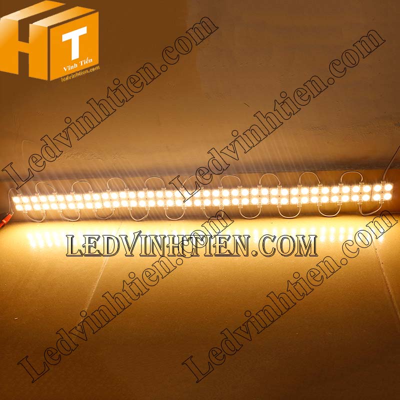 Led hắt 4 bóng GOQ màu vàng nắng