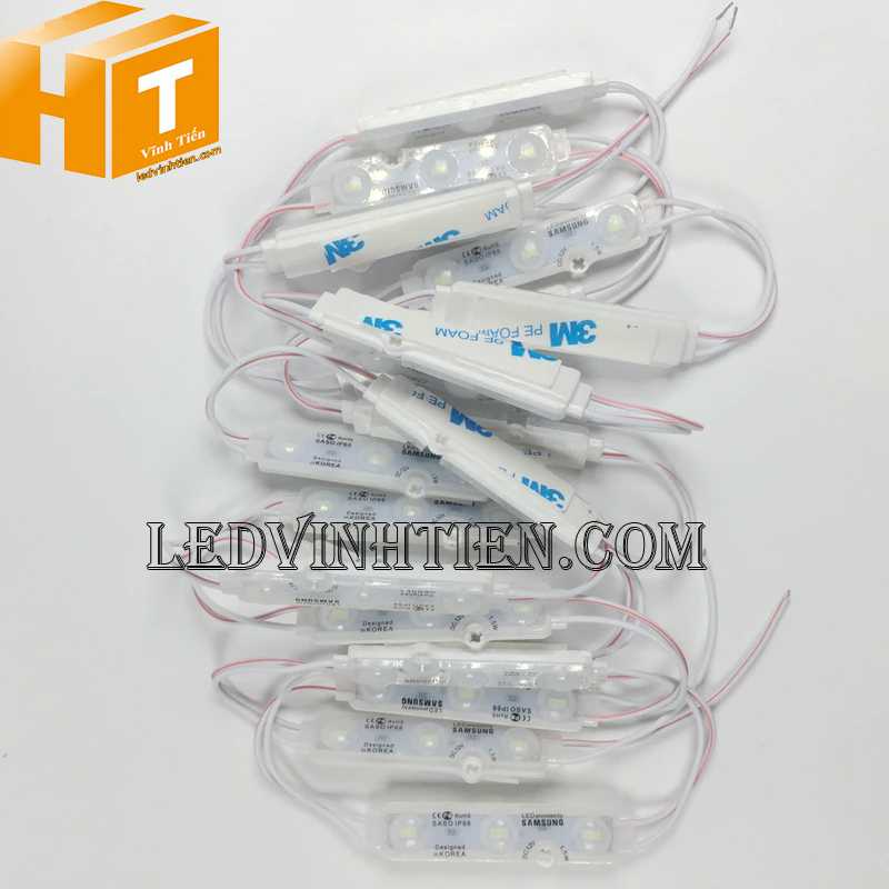 Led module 3 bóng 1.5W DC12V 7117 giá rẻ