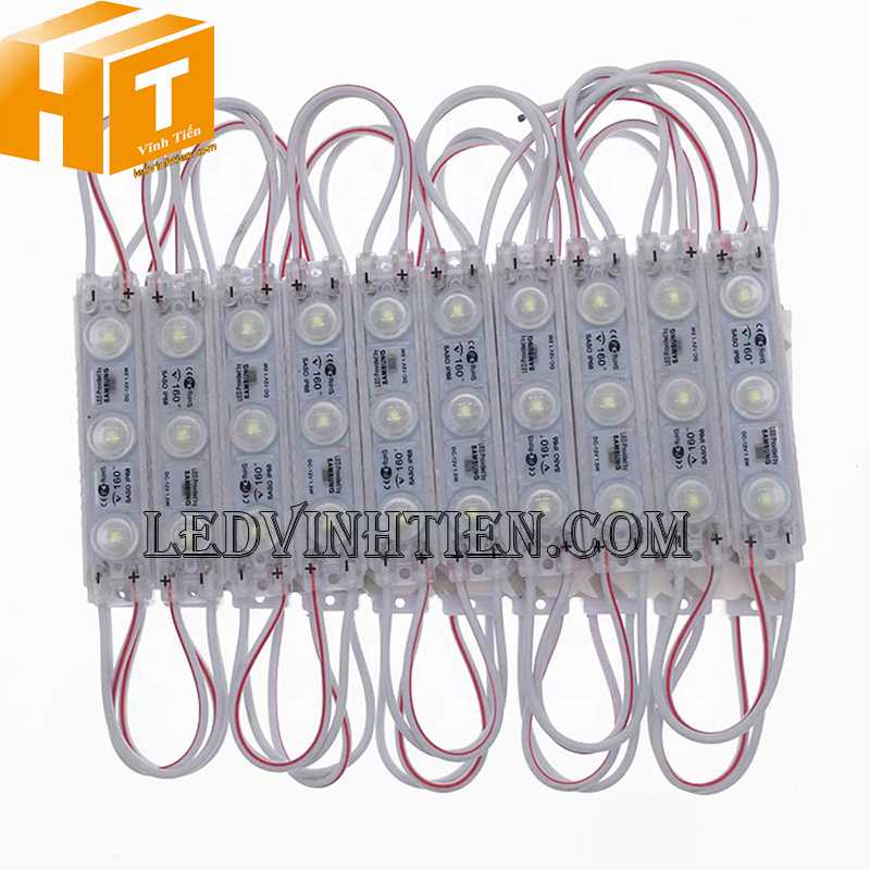 Led module 3 bóng 1.5W DC12V 7117 tại HCM