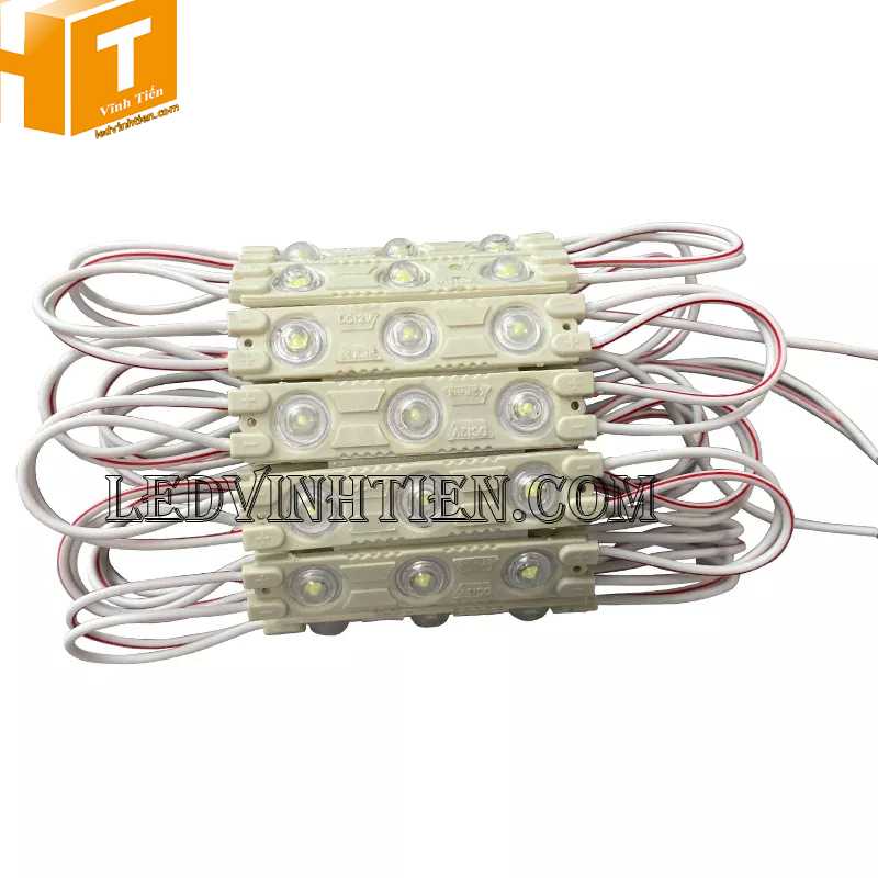 Led module 3 bóng 6113 thấu kính trong