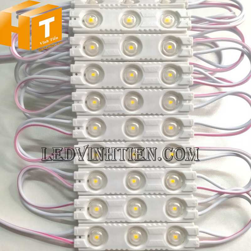 Led module 3 bóng lúp màu warm white