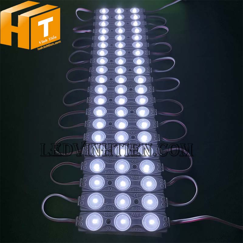 Led module 3 bóng lúp màu trắng siêu sáng