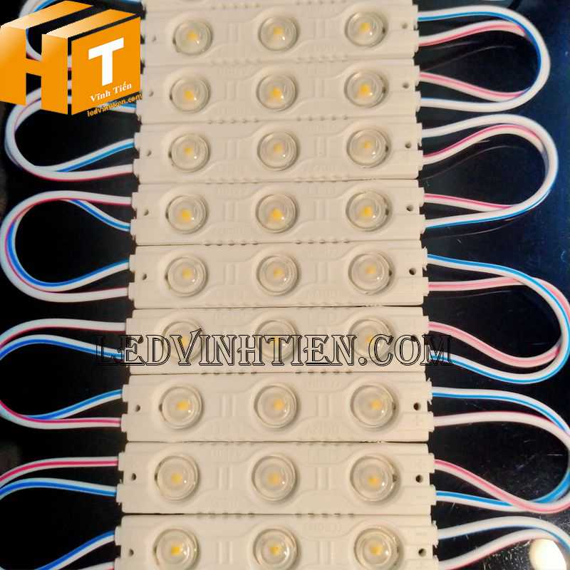 Led module 3 bóng lúp màu vàng dùng ngoài trời