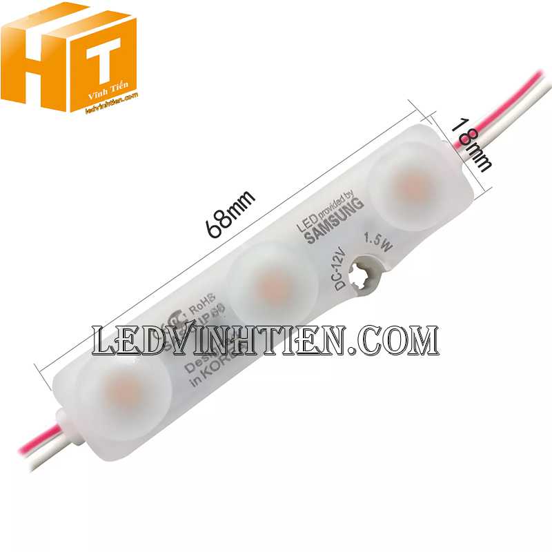 Led hắt 3 bóng ip 68 dùng ngoài trời