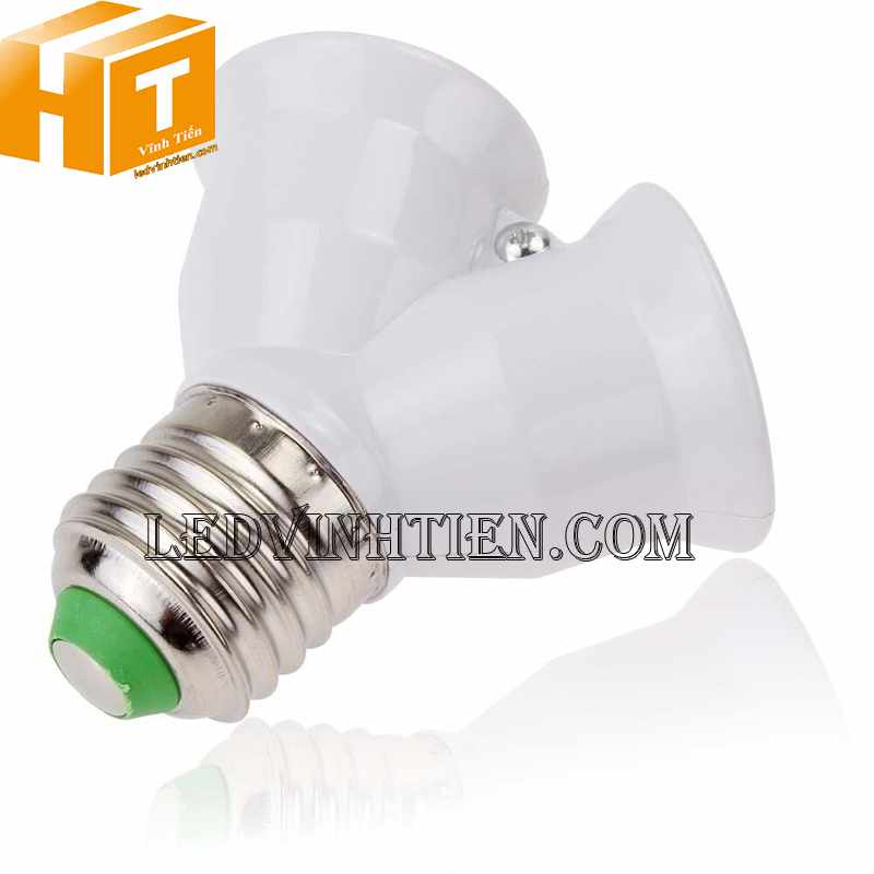 Đầu chia đôi đui xoáy E27