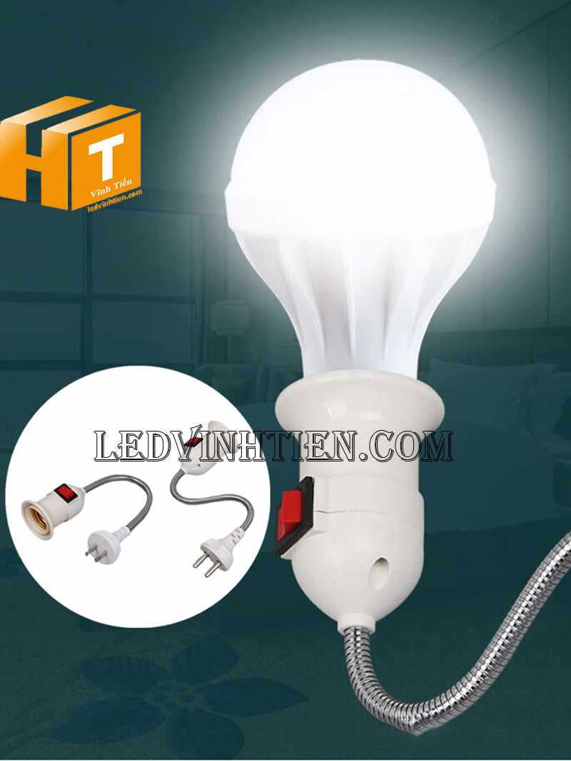 Đui đèn lò xo E27 loại tốt tại Vĩnh Tiến
