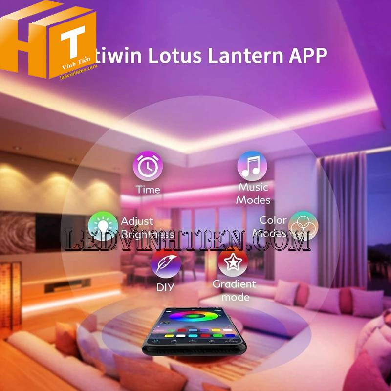 Ứng dụng Led thanh nhôm 3030 DC12v màu hồng, tím loại tốt, giá rẻ tại Vĩnh Tiến