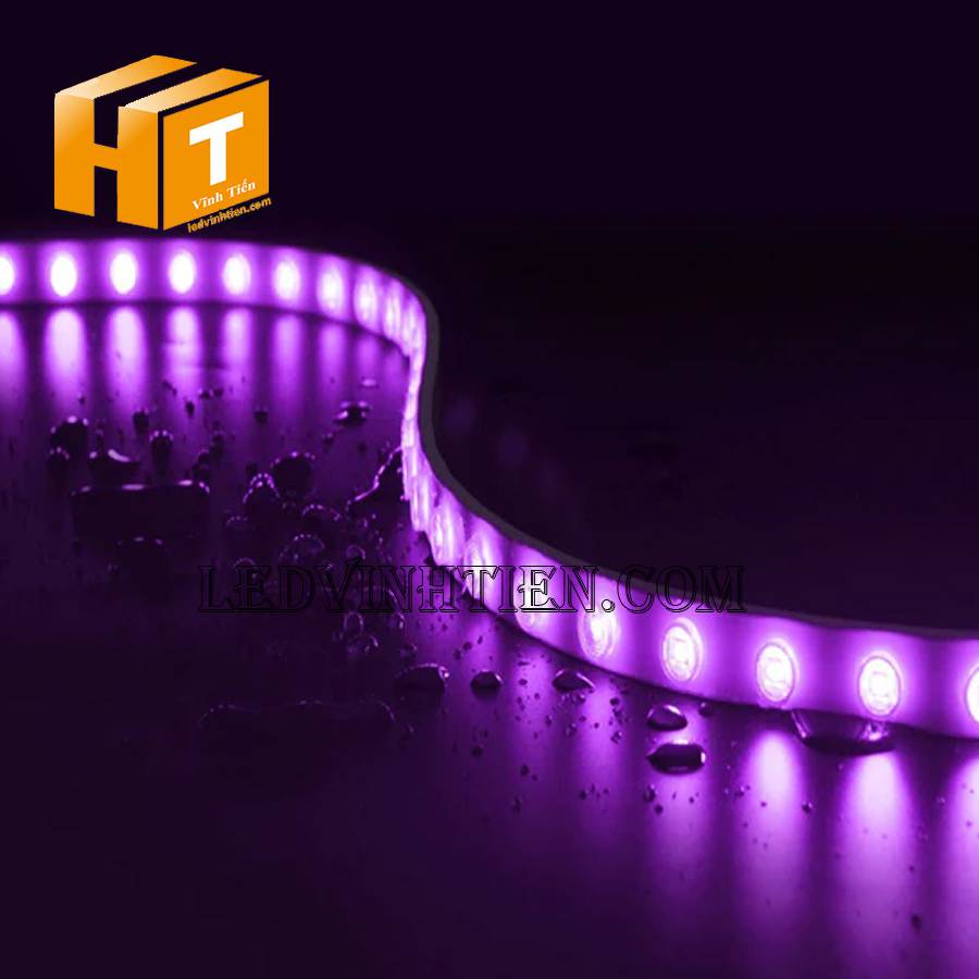 Led thanh nhôm 3030 DC12v màu hồng, tím ngoài trời