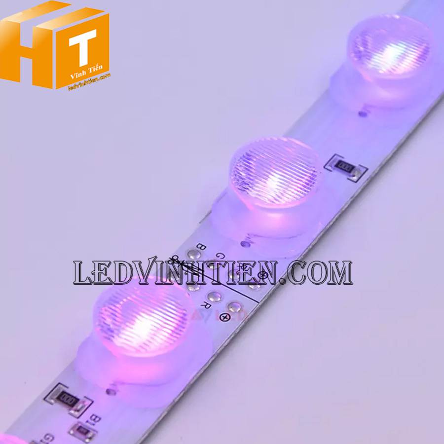 Led thanh nhôm 3030 DC12v màu hồng, tím giá rẻ