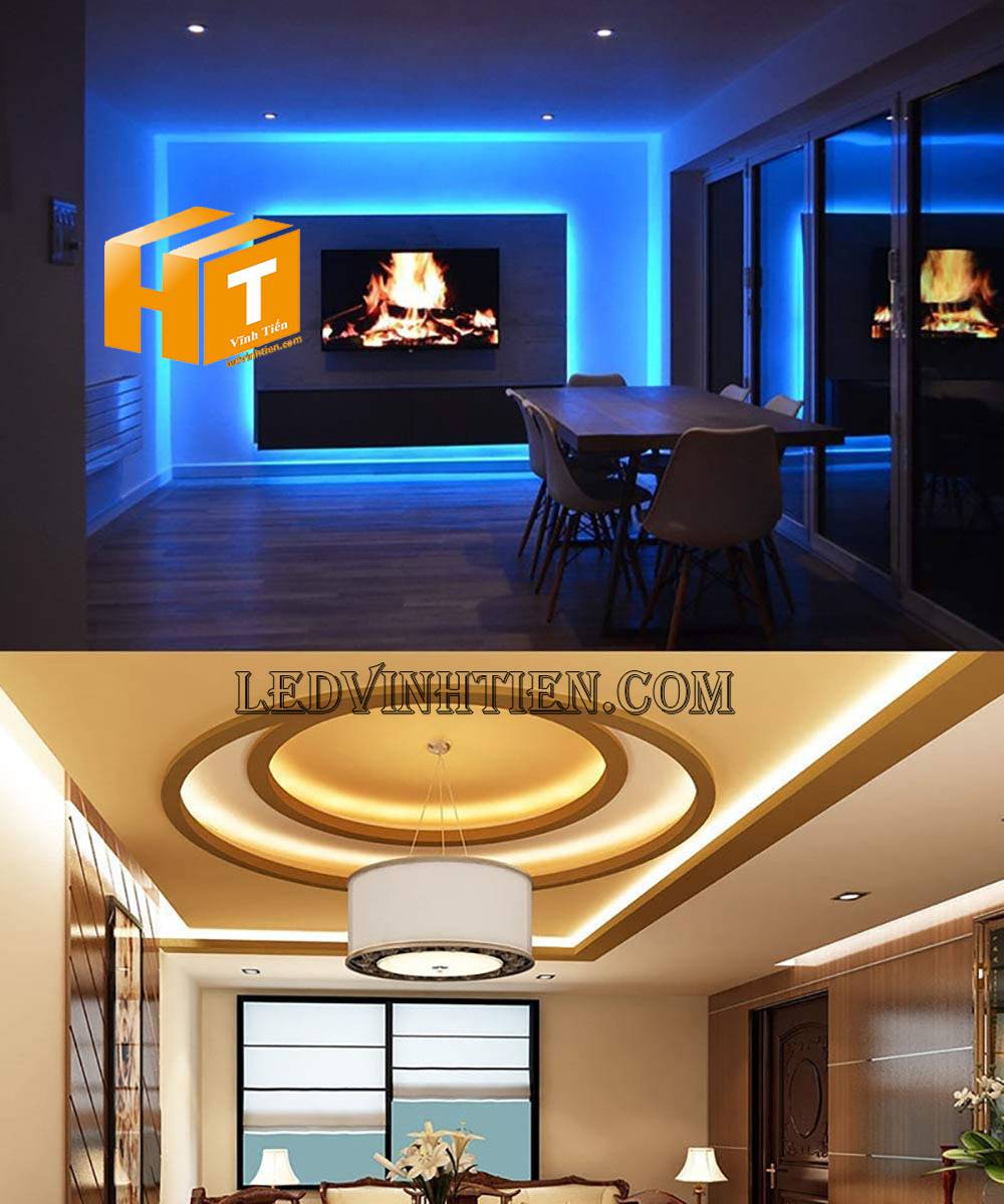 ứng dụng Led thanh nhôm 3030 DC12v màu vàng nắng giá rẻ