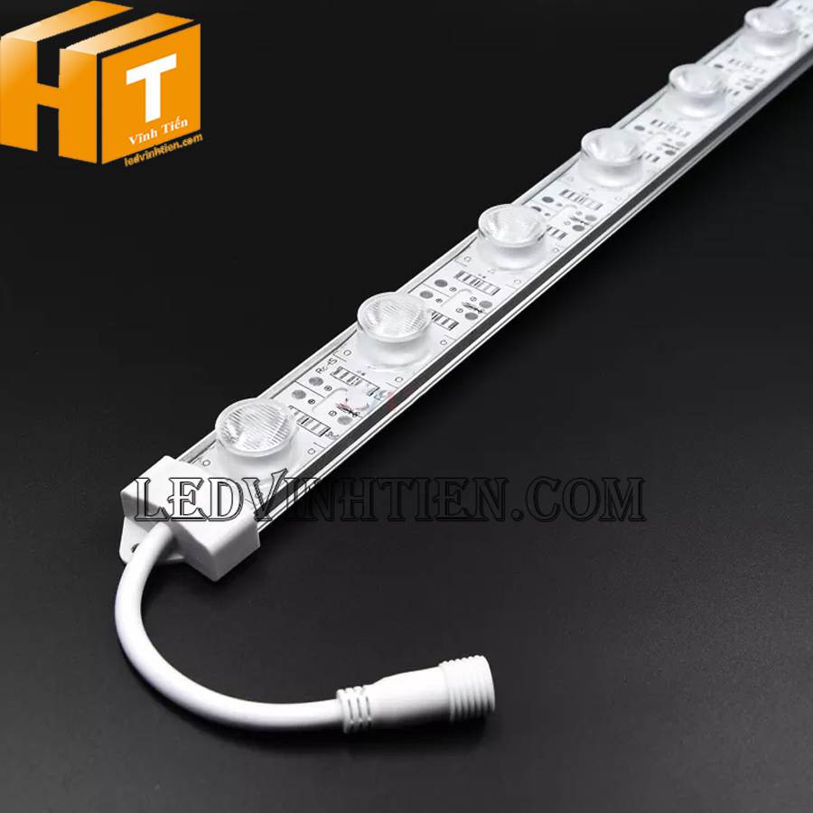 Led thanh nhôm 3030 DC12v màu xanh lá