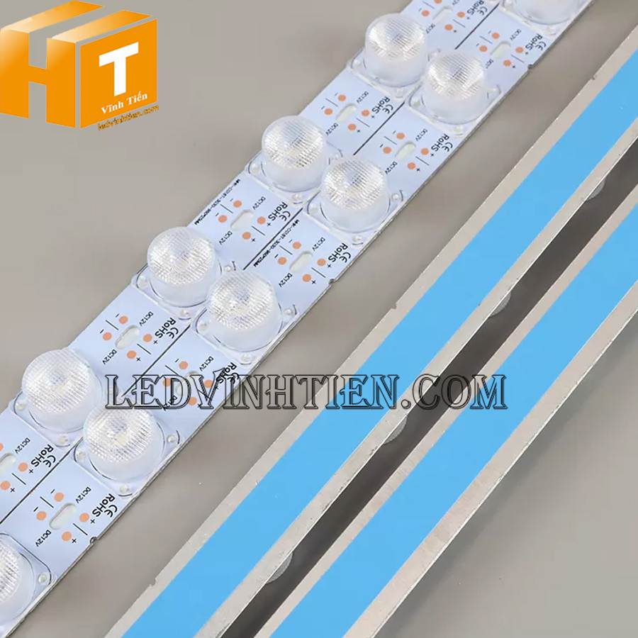 Led thanh nhôm 3030 DC12v RGB, bảy màu  loại tốt