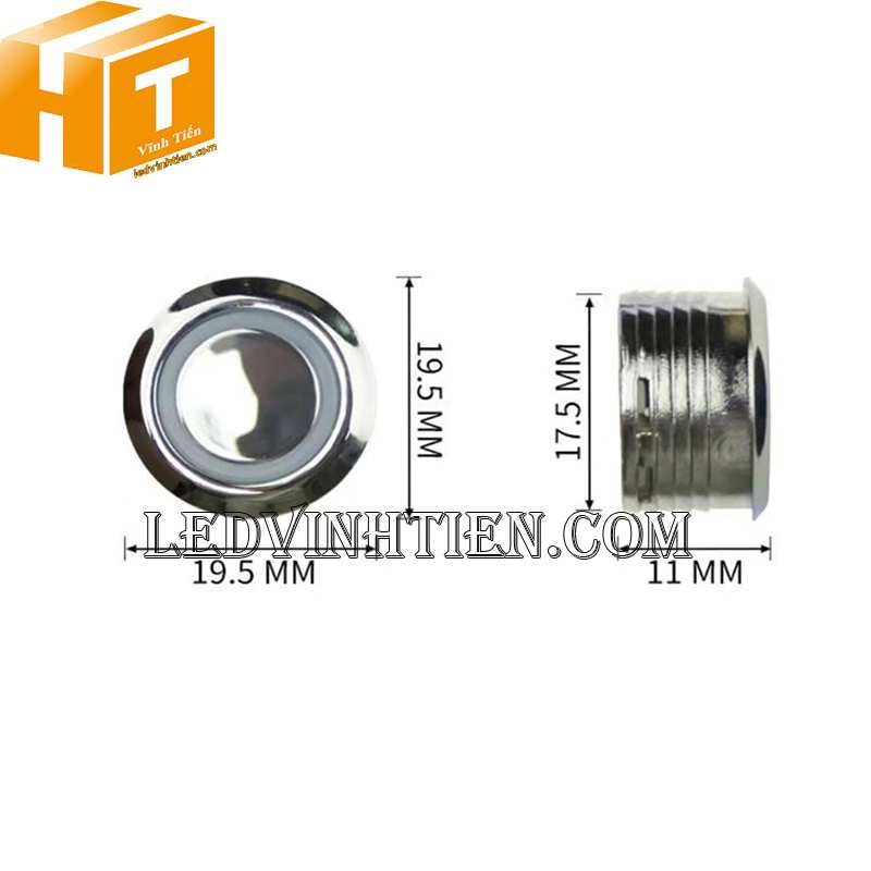 Cấu tạo công tắc cảm ứng đèn led dây
