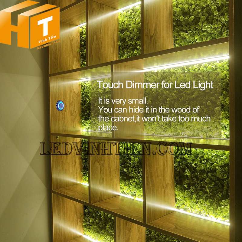 Các ứng dụng công tắc cảm ứng đèn led dây