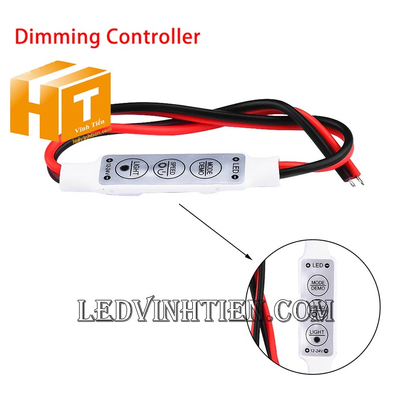 Mạch điều khiển led RGB 12-24VDC loại tốt
